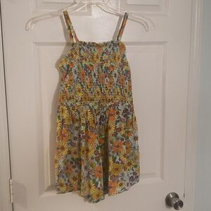 Girls Flower Dress 10/12 size